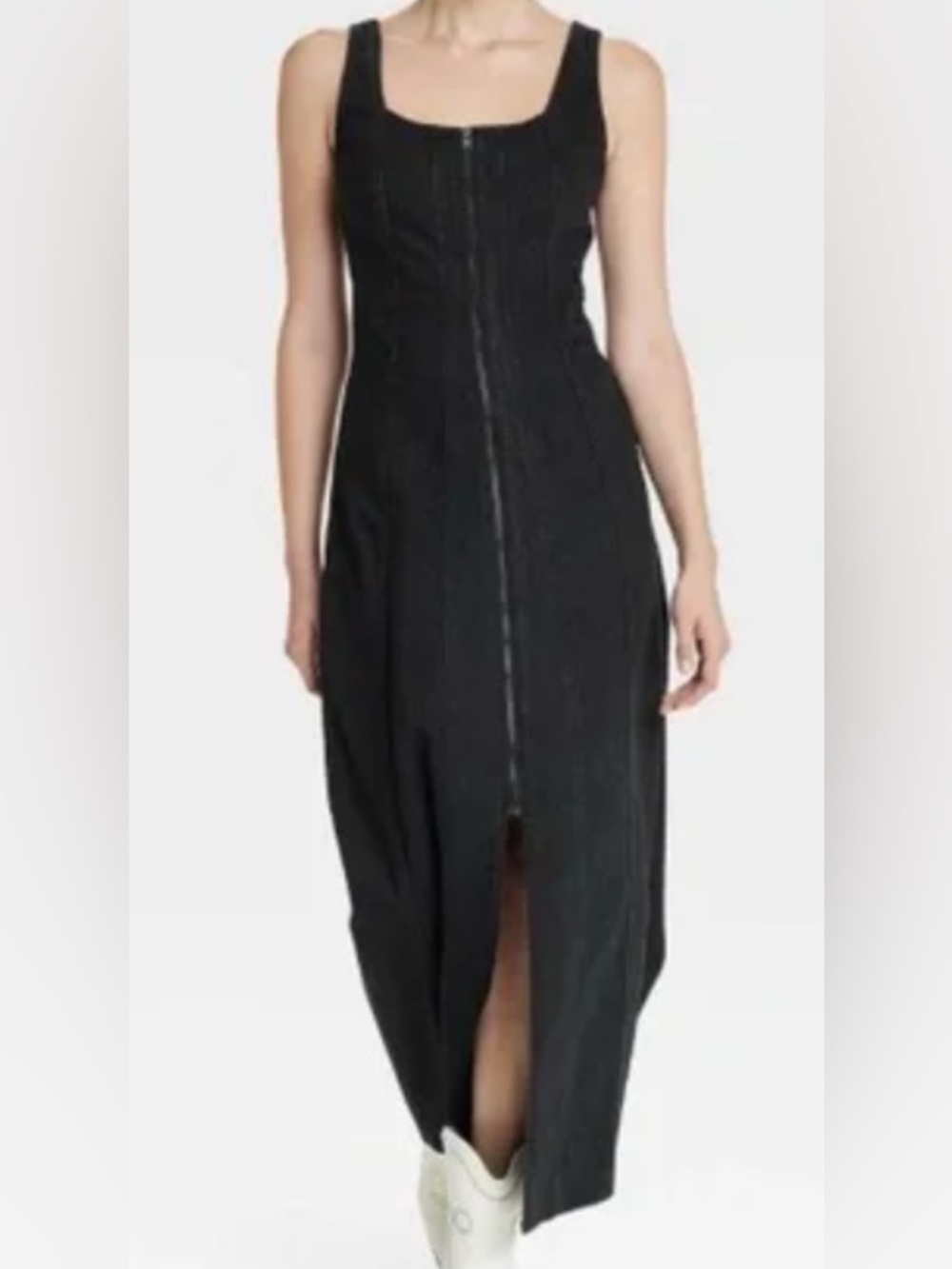 Universal Thread Black Denim maxi